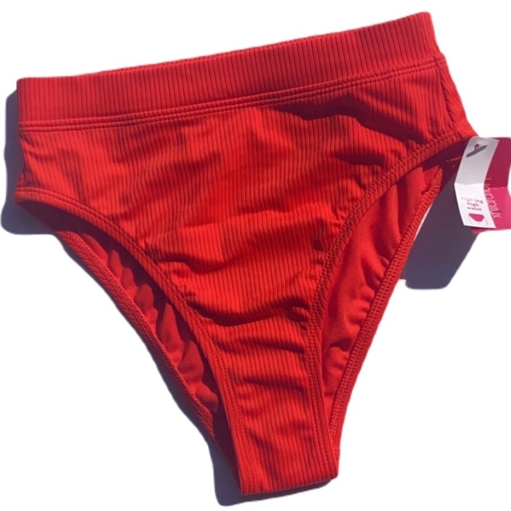 NWT XS Red Bikini Bottoms